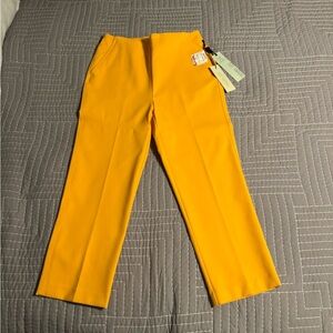 Rachel Zoe Yellow Ankle Pants